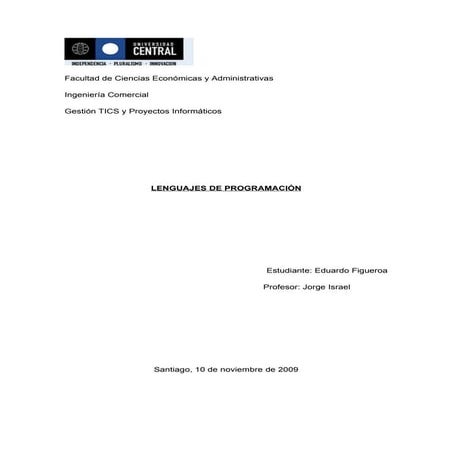 Lenguajes De ProgramacióN