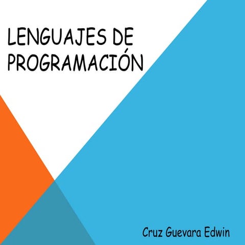 Lenguajes de programación