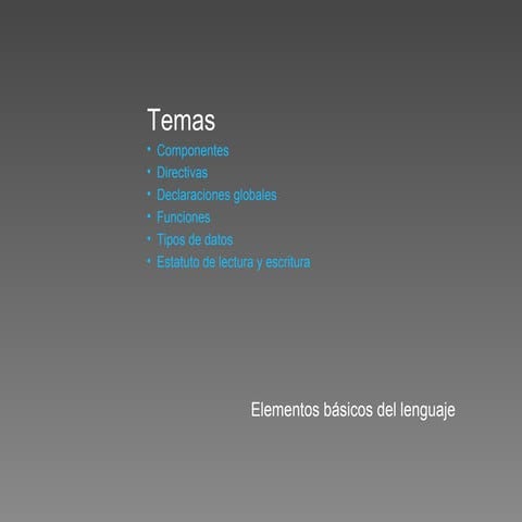 Lenguaje De Programacion