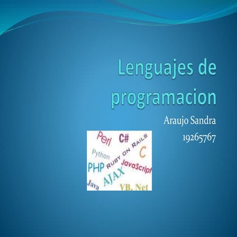 Lenguajes de programacionpower.