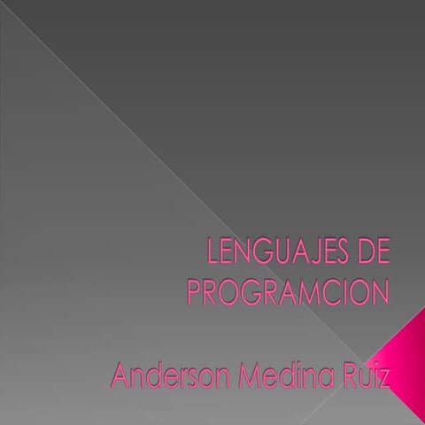 Lenguajes de programación