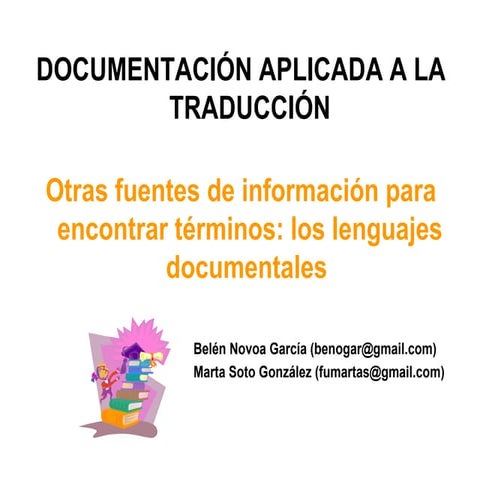 Lenguajes Documentales