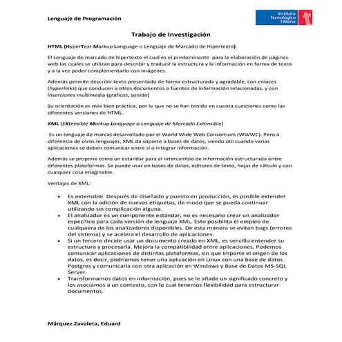 Lenguajes para programación web