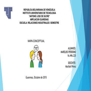MAPA CONCEPTUAL EL LENGUAJE COMO INSTRUMENTO DE COMUNICACIÓN | PPTX