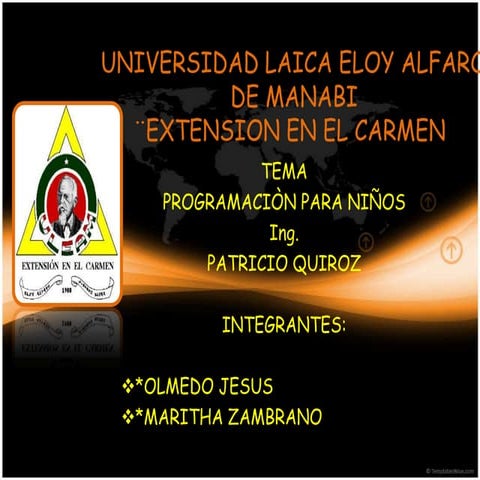 Lenguaje y programacion para niños