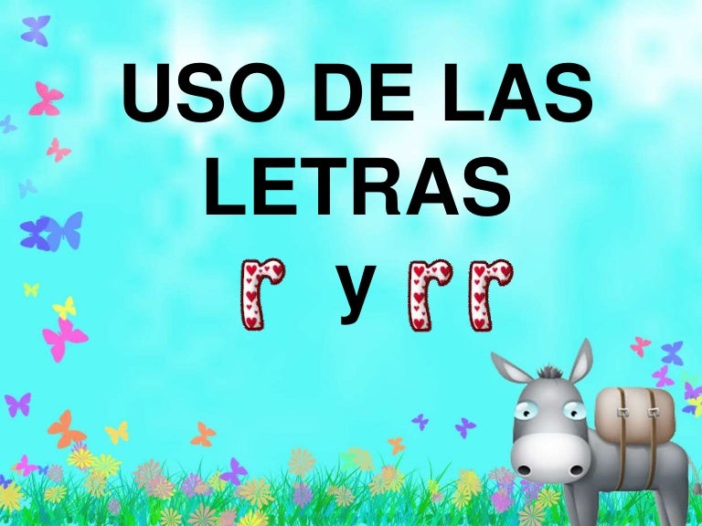 Lenguan B5 Uso De La R Y Rr