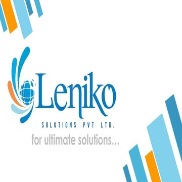 Leniko Solutions - A Software Solutions Provider