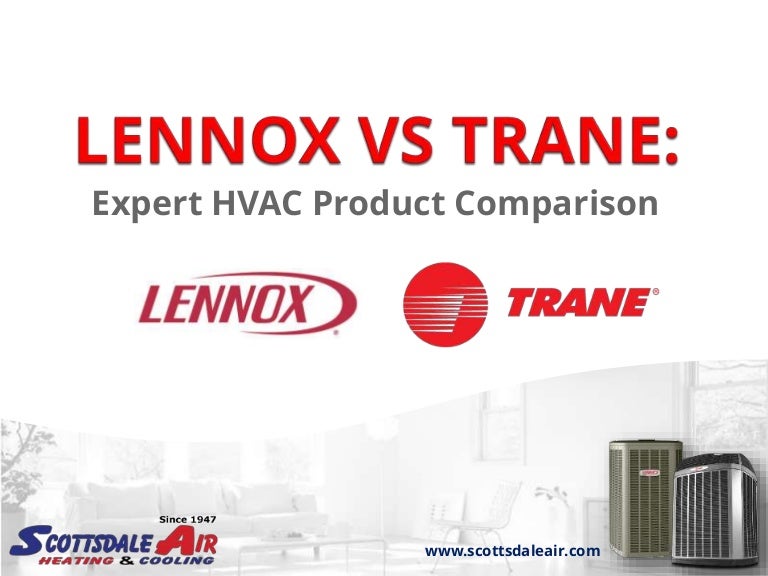 Lennox vs Trane How Do These HVAC Units Compare