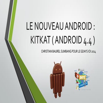 Le nouveau android