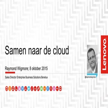 Lenovo - Copaco Cloud Event 2015 (break-out 1 en 3)