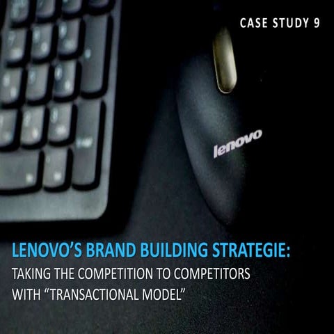 Lenovo case presentation