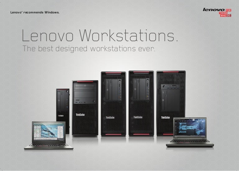 Lenovo Thinkstation Comparison