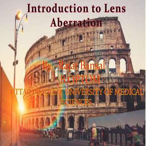 Lens aberration