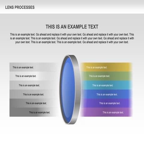 Lens Process Diagrams (for PowerPoint and Google Slides)