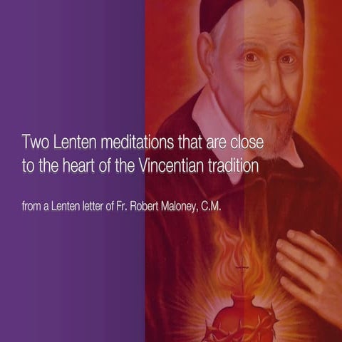 Two Lenten Meditations for Vincentians