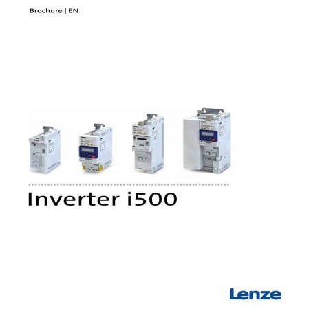 Brochure - Lenze i500 inverters