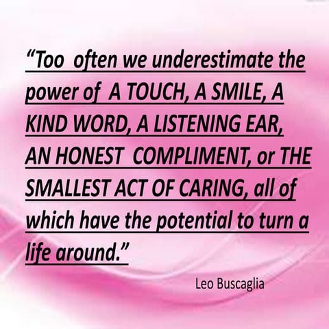 Leo buscaglia