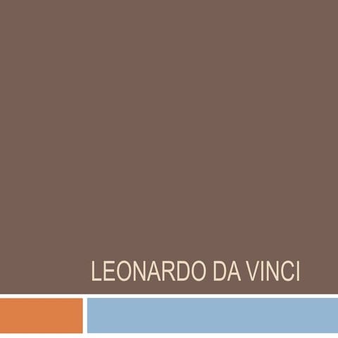 Leonardo da vinci