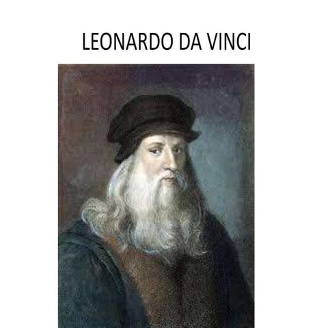 Leonardo da vinci | PPTX