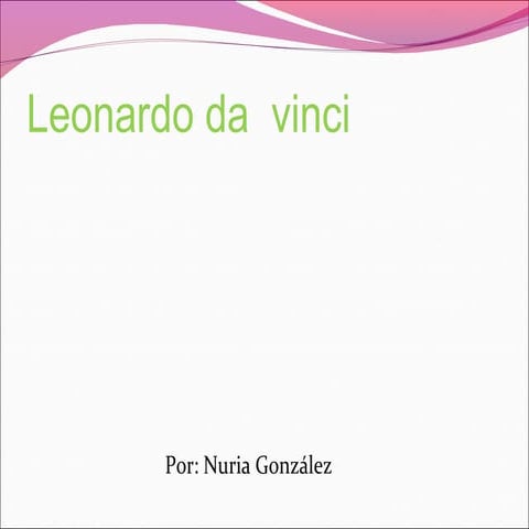 Leonardo da vinci | PPT