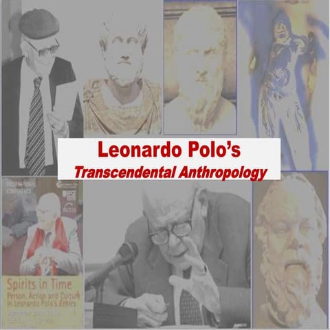 Leonardo polo   transcendental anthropology