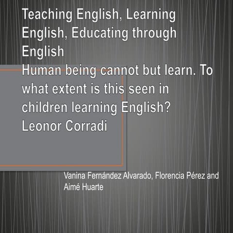 Leonor corradi presentation