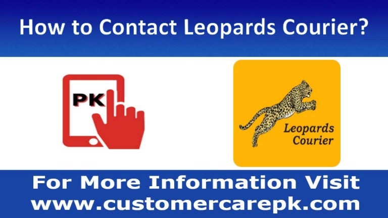 Leopards Courier Customer Care Number Office Address Email ID Webs 