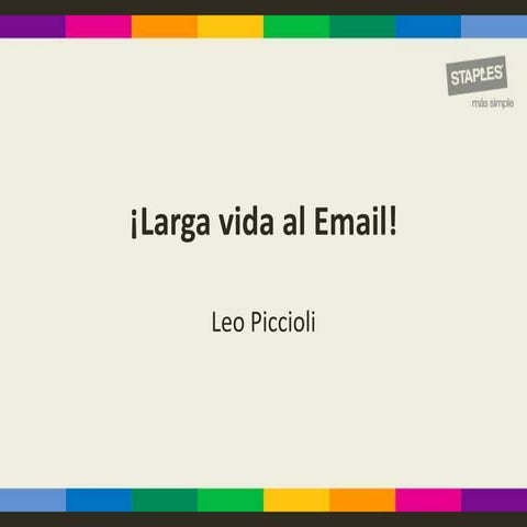Leo Piccioli email marketing hoy 31-05-12