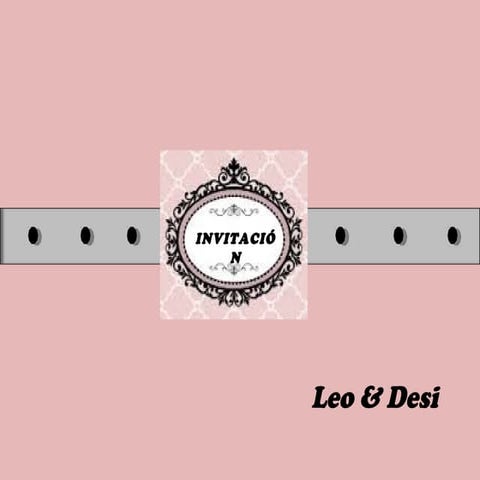 Invitación Leo y desi