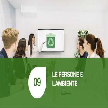 Le persone e l’ambiente