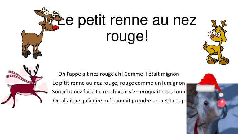 Henri Dès Le Petit Renne Au Nez Rouge Le petit renne au nez rouge!