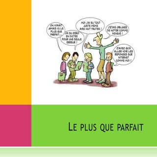 Le plus que parfait