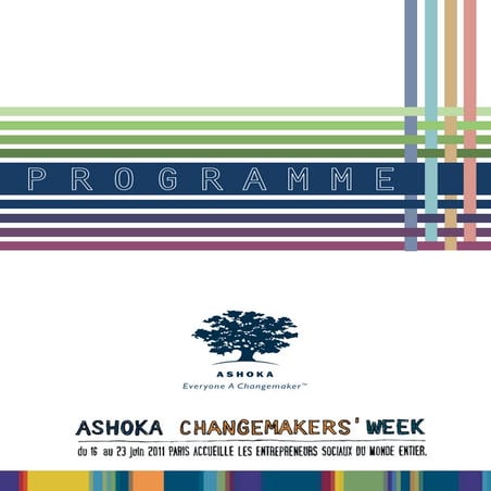 Le Programme de l'Ashoka Changemakers Week