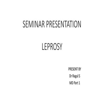 LEPROSY (Hansen disease) types, clinical features.pptx
