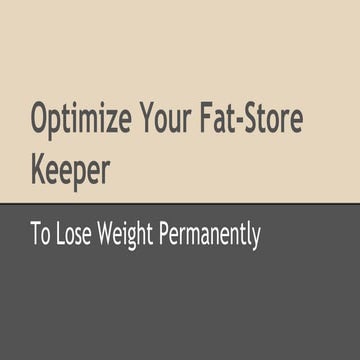 3 lies your nutritionist likes | PPTX