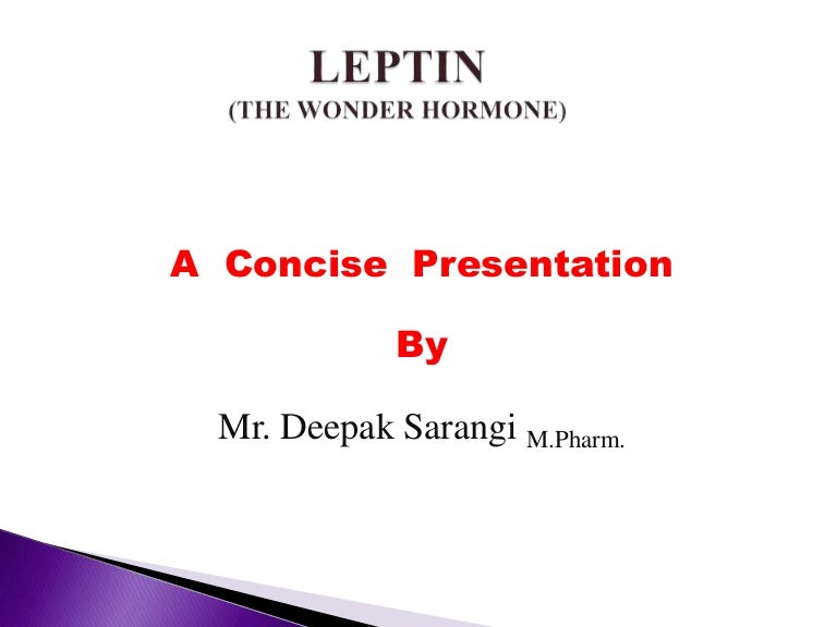 Leptin Ppt