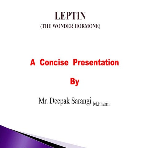 Leptin ppt