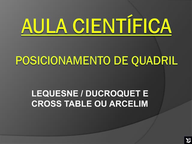 Lequesne e ducroquet