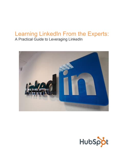 Learning Linkedin