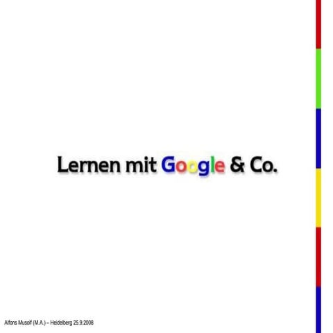 Lernen Mit Google Und Co (Pp Tminimizer)