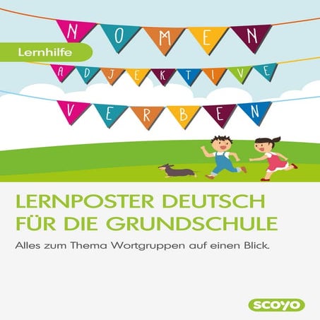 Lernposter Deutsch für die Grundschule