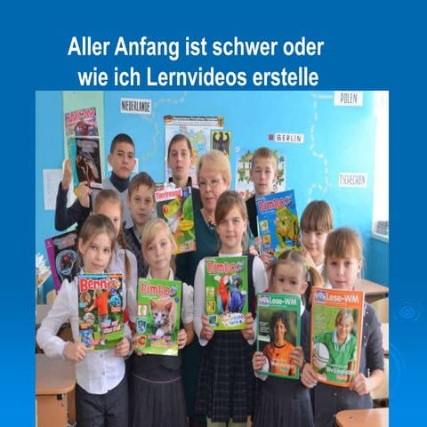 Wie man Lernvideos machen kann  