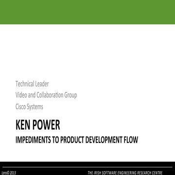 Research on Impediments to Product Development Flow
