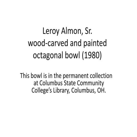 Leroy almon sr