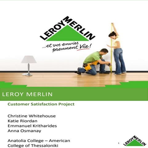 Leroy Merlin: Customer Satisfaction Project