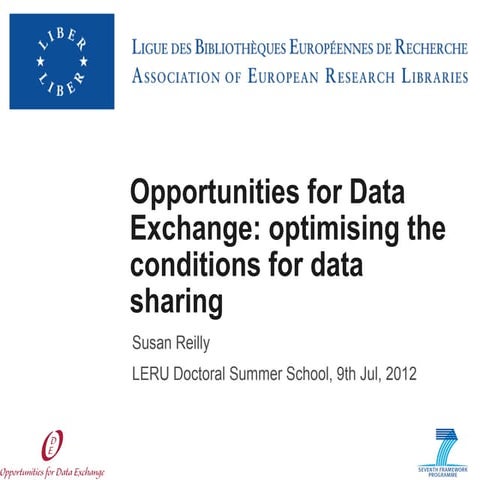 Research Data Sharing LERU 