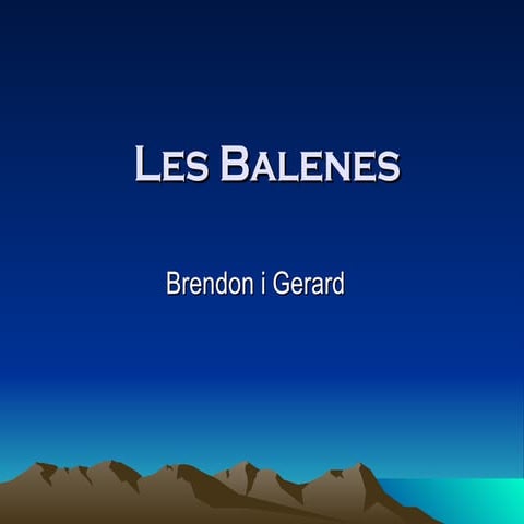 Les Balenes