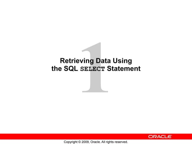 SQL, consultas rapidas y sencillas, oracle
