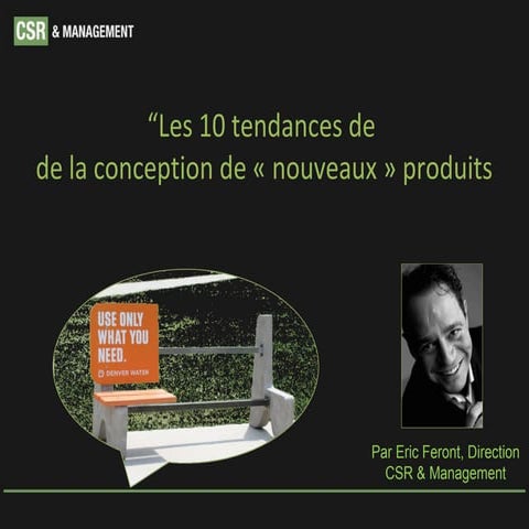 Les 10 tendances de la rse en 2013