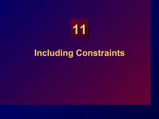 SQL WORKSHOP::Lecture 11
